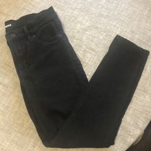 Express black skinny jean